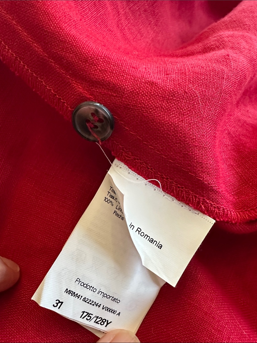 MARINA RINALDI Linen Dress - Picture 4 of 7